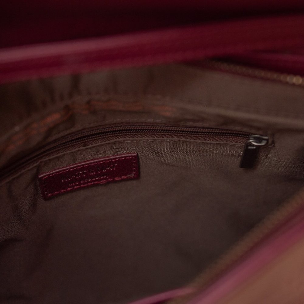 Maroon Matt & Nat Bag - Picture 10 of 11